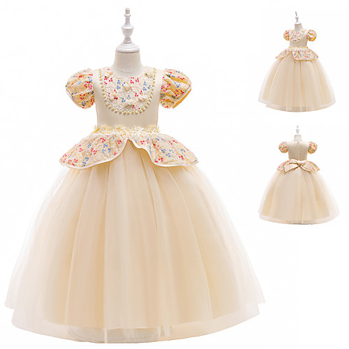 Cinderella Princess Cosplay Costume Costume Girls' Movie Cosplay Christmas New Year's Beige Dress Christmas Halloween Children's Day Polyester / Cotton
Cinderella Princess Cosplay Costume Costume Girls' Movie Cosplay Christmas New Year's Beige Dress Christmas Halloween Children's Day Polyester / Cotton