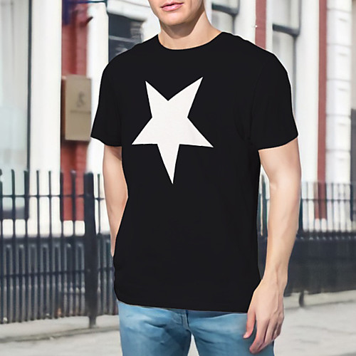 Men's Unisex T shirt Hot Stamping Galaxy Plus Size Print Short Sleeve Daily Tops 100% Cotton Basic Casual Black Gray
Men's Unisex T shirt Hot Stamping Galaxy Plus Size Print Short Sleeve Daily Tops 100% Cotton Basic Casual Black Gray