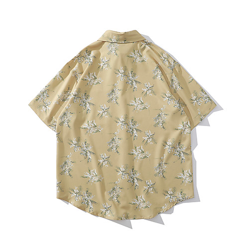 Men's Shirt Other Prints Graphic Button-Down Print Short Sleeve Casual Tops 100% Cotton Basic Hawaiian Distressed Yellow
Men's Shirt Other Prints Graphic Button-Down Print Short Sleeve Casual Tops 100% Cotton Basic Hawaiian Distressed Yellow