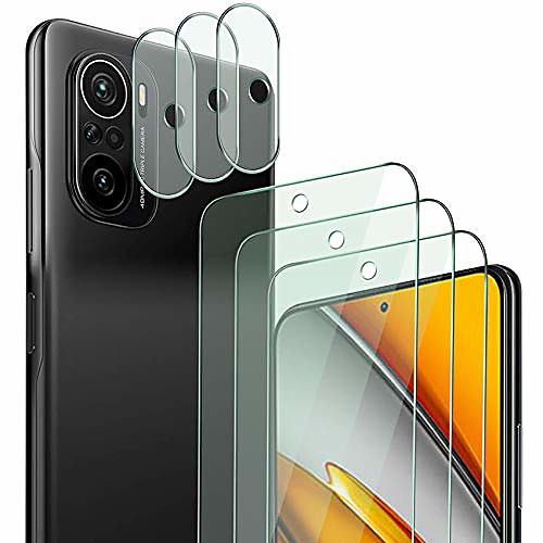 qhohq 3 pieces protective film for xiaomi poco f3 with 3 pieces camera protective film, tempered glass membrane, 9h hardness - hd - anti-scratch - bubble-free - easy to install
qhohq 3 pieces protective film for xiaomi poco f3 with 3 pieces camera protective film, tempered glass membrane, 9h hardness - hd - anti-scratch - bubble-free - easy to install