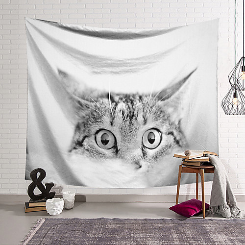 Cat Wall Tapestry Art Decor Blanket Curtain Hanging Home Bedroom Living Room Decoration Polyester
Cat Wall Tapestry Art Decor Blanket Curtain Hanging Home Bedroom Living Room Decoration Polyester