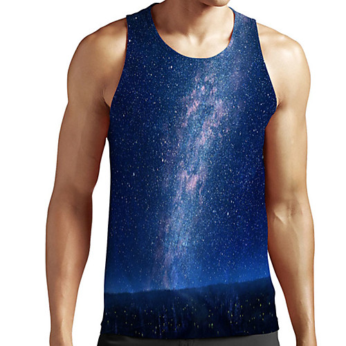 Men's Unisex Tank Top Undershirt 3D Print Galaxy Graphic Prints Plus Size Print Sleeveless Casual Tops Basic Designer Big and Tall Dusty Blue
Men's Unisex Tank Top Undershirt 3D Print Galaxy Graphic Prints Plus Size Print Sleeveless Casual Tops Basic Designer Big and Tall Dusty Blue