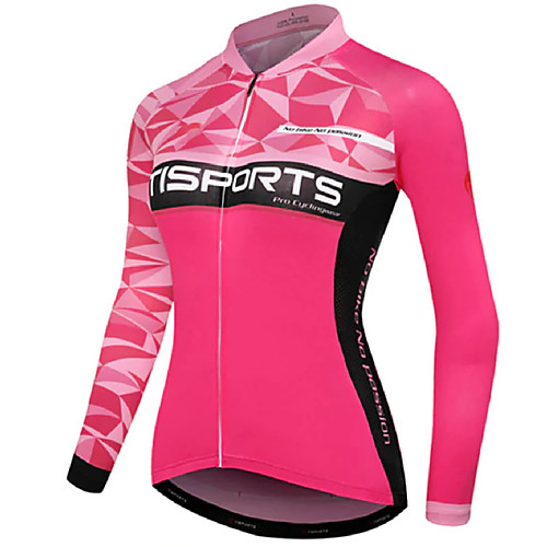 21Grams Women's Long Sleeve Cycling Jersey Spandex Polyester Rose Red Bike Jersey Top Mountain Bike MTB Road Bike Cycling Quick Dry Moisture Wicking Breathable Sports Clothing Apparel / Stretchy
21Grams Women's Long Sleeve Cycling Jersey Spandex Polyester Rose Red Bike Jersey Top Mountain Bike MTB Road Bike Cycling Quick Dry Moisture Wicking Breathable Sports Clothing Apparel / Stretchy