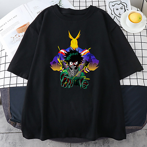 Inspired by My Hero Academia / Boku No Hero Cosplay Cosplay Costume T-shirt Polyester / Cotton Blend Print T-shirt For Women's / Men's
Inspired by My Hero Academia / Boku No Hero Cosplay Cosplay Costume T-shirt Polyester / Cotton Blend Print T-shirt For Women's / Men's