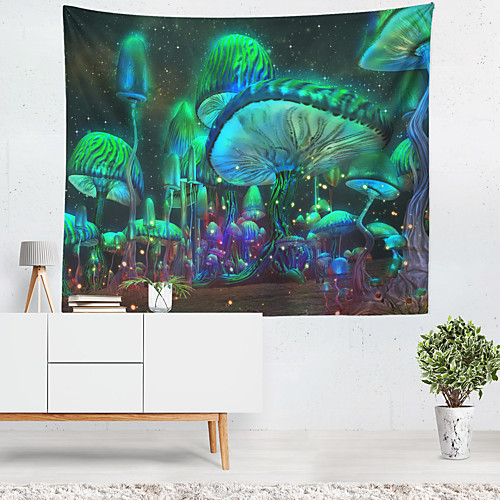 Mushroom Wall Tapestry Art Decor Blanket Curtain Hanging Home Bedroom Living Room Decoration Polyester
Mushroom Wall Tapestry Art Decor Blanket Curtain Hanging Home Bedroom Living Room Decoration Polyester