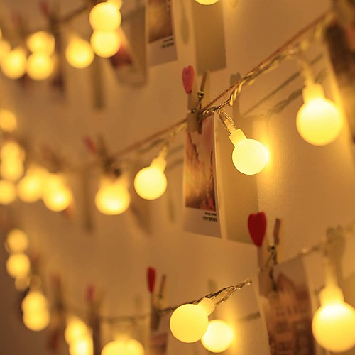 LED Ball String Light Outdoor Wedding Decoration 10M Ball Chain Fairy Garland Lights Bulb Light Waterproof for Outdoor Wedding Christmas Home Bedroom Decoration
LED Ball String Light Outdoor Wedding Decoration 10M Ball Chain Fairy Garland Lights Bulb Light Waterproof for Outdoor Wedding Christmas Home Bedroom Decoration
