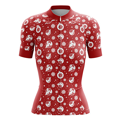 21Grams Women's Short Sleeve Cycling Jersey Summer Spandex Polyester Red Bike Jersey Top Mountain Bike MTB Road Bike Cycling Quick Dry Moisture Wicking Breathable Sports Clothing Apparel / Stretchy
21Grams Women's Short Sleeve Cycling Jersey Summer Spandex Polyester Red Bike Jersey Top Mountain Bike MTB Road Bike Cycling Quick Dry Moisture Wicking Breathable Sports Clothing Apparel / Stretchy