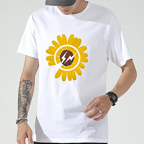 Men's Unisex Tee T shirt Hot Stamping Floral Graphic Prints Plus Size Short Sleeve Casual Tops 100% Cotton Basic Vintage Designer Big and Tall A B C
Men's Unisex Tee T shirt Hot Stamping Floral Graphic Prints Plus Size Short Sleeve Casual Tops 100% Cotton Basic Vintage Designer Big and Tall A B C