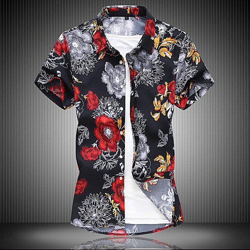 Men's Shirt 3D Print Graphic Plus Size Print Short Sleeve Casual Tops Simple Lightweight Chinese Style Comfortable Blue Red
Men's Shirt 3D Print Graphic Plus Size Print Short Sleeve Casual Tops Simple Lightweight Chinese Style Comfortable Blue Red