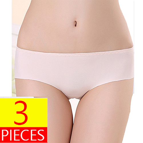 Women's Normal Basic Brief Micro-elastic Mid Waist 3 Pieces Multi color One-Size
Women's Normal Basic Brief Micro-elastic Mid Waist 3 Pieces Multi color One-Size