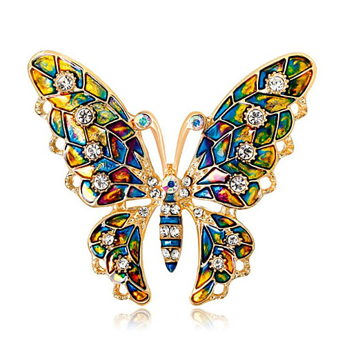 Women's Cubic Zirconia Brooches Geometrical Butterfly Stylish Brooch Jewelry Rainbow For Anniversary Office / Career Street Dailywear
Women's Cubic Zirconia Brooches Geometrical Butterfly Stylish Brooch Jewelry Rainbow For Anniversary Office / Career Street Dailywear