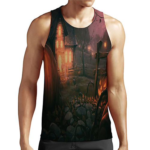 Men's Unisex Tank Top Undershirt 3D Print Graphic Prints House Plus Size Print Sleeveless Casual Tops Basic Designer Big and Tall Brown
Men's Unisex Tank Top Undershirt 3D Print Graphic Prints House Plus Size Print Sleeveless Casual Tops Basic Designer Big and Tall Brown