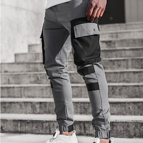 Men's Sporty Casual / Sporty Streetwear Quick Dry Breathable Soft Daily Sports Pants Chinos Trousers Pants Color Block Full Length Drawstring Elastic Waist White Black Grey Orange Khaki
Men's Sporty Casual / Sporty Streetwear Quick Dry Breathable Soft Daily Sports Pants Chinos Trousers Pants Color Block Full Length Drawstring Elastic Waist White Black Grey Orange Khaki