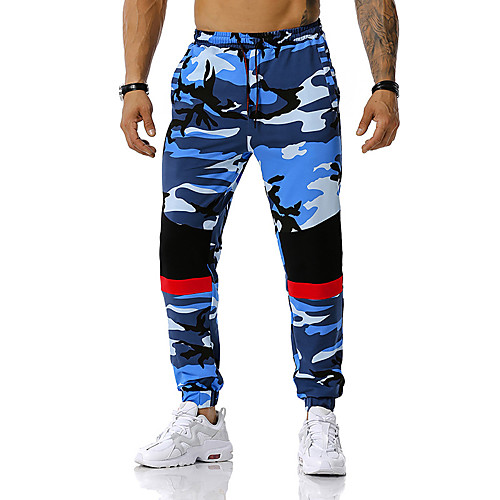 Men's Casual / Sporty Sports Sport Daily Jogger Sweatpants Pants Camouflage Full Length Drawstring Patchwork Blue Army Green Orange
Men's Casual / Sporty Sports Sport Daily Jogger Sweatpants Pants Camouflage Full Length Drawstring Patchwork Blue Army Green Orange