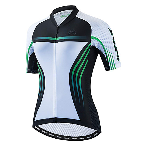 21Grams Women's Short Sleeve Cycling Jersey Summer Spandex Polyester BlackWhite Stripes Bike Jersey Top Mountain Bike MTB Road Bike Cycling Quick Dry Moisture Wicking Breathable Sports Clothing
21Grams Women's Short Sleeve Cycling Jersey Summer Spandex Polyester BlackWhite Stripes Bike Jersey Top Mountain Bike MTB Road Bike Cycling Quick Dry Moisture Wicking Breathable Sports Clothing