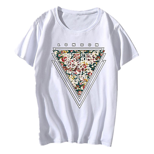 Men's Unisex Tee T shirt Hot Stamping Floral Geometric Graphic Prints Plus Size Print Short Sleeve Casual Tops Cotton Basic Fashion Designer Big and Tall White Black Light gray
Men's Unisex Tee T shirt Hot Stamping Floral Geometric Graphic Prints Plus Size Print Short Sleeve Casual Tops Cotton Basic Fashion Designer Big and Tall White Black Light gray
