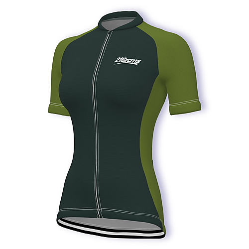 21Grams Women's Short Sleeve Cycling Jersey Summer Spandex Polyester Dark Green Patchwork Bike Jersey Top Mountain Bike MTB Road Bike Cycling Quick Dry Moisture Wicking Breathable Sports Clothing
21Grams Women's Short Sleeve Cycling Jersey Summer Spandex Polyester Dark Green Patchwork Bike Jersey Top Mountain Bike MTB Road Bike Cycling Quick Dry Moisture Wicking Breathable Sports Clothing