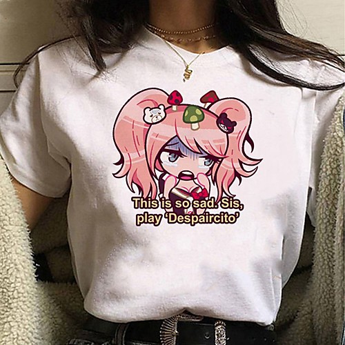 Inspired by Danganronpa V3 Cosplay Anime Cartoon Polyester / Cotton Blend Print Harajuku Graphic Kawaii T-shirt For Women's / Men's
Inspired by Danganronpa V3 Cosplay Anime Cartoon Polyester / Cotton Blend Print Harajuku Graphic Kawaii T-shirt For Women's / Men's