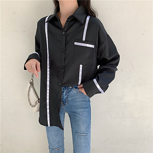 Women's Coat Daily Wear Fall Spring Regular Coat Regular Fit Casual / Daily Jacket Solid Color Others White Black
Women's Coat Daily Wear Fall Spring Regular Coat Regular Fit Casual / Daily Jacket Solid Color Others White Black