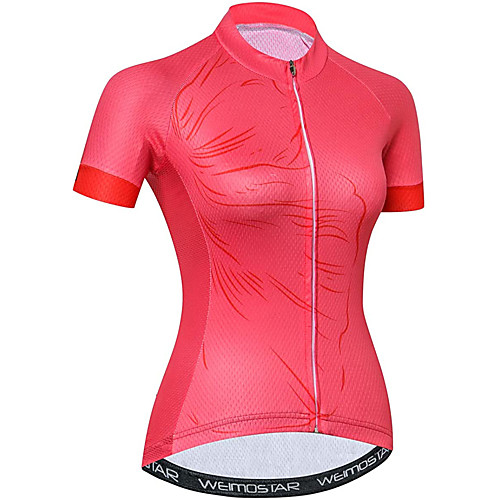 21Grams Women's Short Sleeve Cycling Jersey Summer Spandex Polyester Red Bike Jersey Top Mountain Bike MTB Road Bike Cycling Quick Dry Moisture Wicking Breathable Sports Clothing Apparel / Stretchy
21Grams Women's Short Sleeve Cycling Jersey Summer Spandex Polyester Red Bike Jersey Top Mountain Bike MTB Road Bike Cycling Quick Dry Moisture Wicking Breathable Sports Clothing Apparel / Stretchy