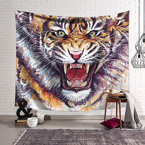 Wall Tapestry Art Decor Blanket Curtain Hanging Home Bedroom Living Room Decoration Polyester Tiger
Wall Tapestry Art Decor Blanket Curtain Hanging Home Bedroom Living Room Decoration Polyester Tiger