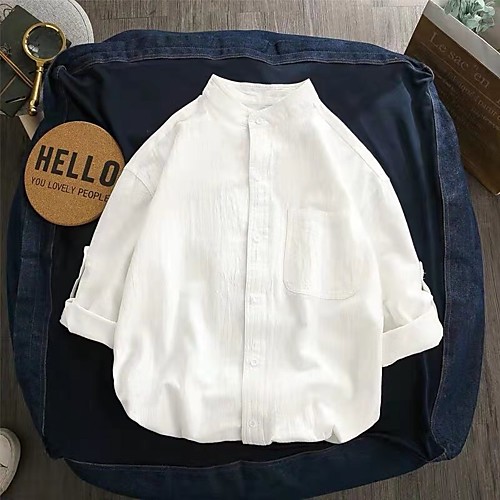 Women's Plus Size Tops Shirt Solid Color Half Sleeve Button Down Collar Casual / Daily Green White Black Big Size L XL XXL XXXL 4XL / Cotton / Cotton
Women's Plus Size Tops Shirt Solid Color Half Sleeve Button Down Collar Casual / Daily Green White Black Big Size L XL XXL XXXL 4XL / Cotton / Cotton