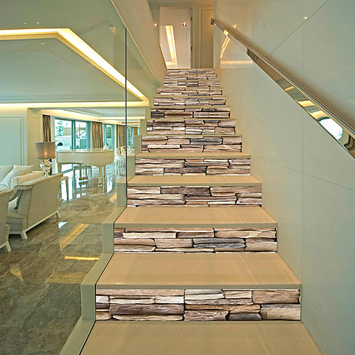 Creative 3d Stairs Diy Stickers Creative Stone Grain Home Decoration Stickers Waterproof 3d Stereo Wall Stickers 13 Piece Set
Creative 3d Stairs Diy Stickers Creative Stone Grain Home Decoration Stickers Waterproof 3d Stereo Wall Stickers 13 Piece Set