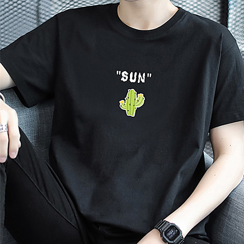 Men's Unisex Tee T shirt Hot Stamping Graphic Prints Cactus Letter Plus Size Print Short Sleeve Casual Tops Cotton Basic Fashion Designer Big and Tall White Black Khaki
Men's Unisex Tee T shirt Hot Stamping Graphic Prints Cactus Letter Plus Size Print Short Sleeve Casual Tops Cotton Basic Fashion Designer Big and Tall White Black Khaki