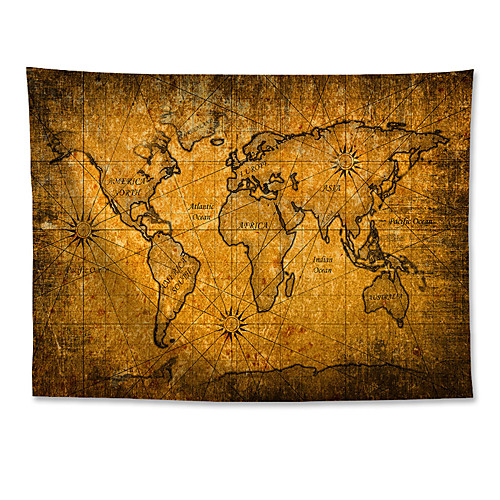 Wall Tapestry Art Decor Blanket Curtain Hanging Home Bedroom Living Room Decoration Polyester Ancient World Map
Wall Tapestry Art Decor Blanket Curtain Hanging Home Bedroom Living Room Decoration Polyester Ancient World Map