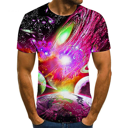 Men's Unisex Tee T shirt 3D Print Graphic Prints Interstellar Plus Size Print Short Sleeve Casual Tops Basic Fashion Designer Big and Tall Purple
Men's Unisex Tee T shirt 3D Print Graphic Prints Interstellar Plus Size Print Short Sleeve Casual Tops Basic Fashion Designer Big and Tall Purple