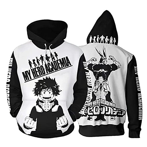 Inspired by My Hero Academia / Boku No Hero Midoriya Izuku Cosplay Costume Hoodie Terylene 3D Printing Hoodie For Women's / Men's
Inspired by My Hero Academia / Boku No Hero Midoriya Izuku Cosplay Costume Hoodie Terylene 3D Printing Hoodie For Women's / Men's