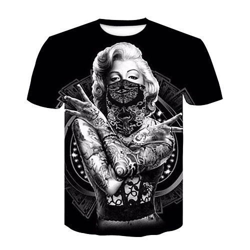 Men's T shirt 3D Print 3D Rivet Mesh Short Sleeve Casual Tops Black Red Green
Men's T shirt 3D Print 3D Rivet Mesh Short Sleeve Casual Tops Black Red Green