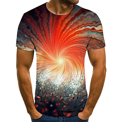 Men's Unisex Tee T shirt 3D Print Graphic Prints Linear Plus Size Print Short Sleeve Casual Tops Basic Fashion Designer Big and Tall Red
Men's Unisex Tee T shirt 3D Print Graphic Prints Linear Plus Size Print Short Sleeve Casual Tops Basic Fashion Designer Big and Tall Red