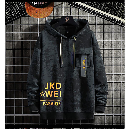 Men's Pullover Hoodie Sweatshirt Letter Hooded Casual Hoodies Sweatshirts Long Sleeve Blue White Black
Men's Pullover Hoodie Sweatshirt Letter Hooded Casual Hoodies Sweatshirts Long Sleeve Blue White Black
