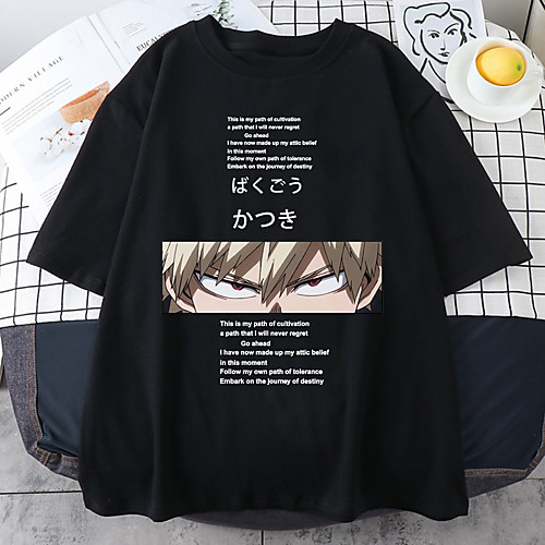 Inspired by My Hero Academia / Boku No Hero Cosplay Cosplay Costume T-shirt Polyester / Cotton Blend Print T-shirt For Women's / Men's
Inspired by My Hero Academia / Boku No Hero Cosplay Cosplay Costume T-shirt Polyester / Cotton Blend Print T-shirt For Women's / Men's