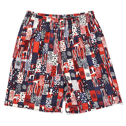 Men's Casual Sports Outdoor Sports Daily Holiday Shorts Pants Graphic Geometric Graphic Prints Short Print Color-red
Men's Casual Sports Outdoor Sports Daily Holiday Shorts Pants Graphic Geometric Graphic Prints Short Print Color-red