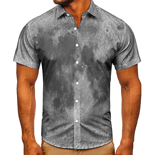 Men's Shirt 3D Print Graphic Prints Graffiti Button-Down Short Sleeve Street Tops Casual Fashion Classic Breathable Gray
Men's Shirt 3D Print Graphic Prints Graffiti Button-Down Short Sleeve Street Tops Casual Fashion Classic Breathable Gray