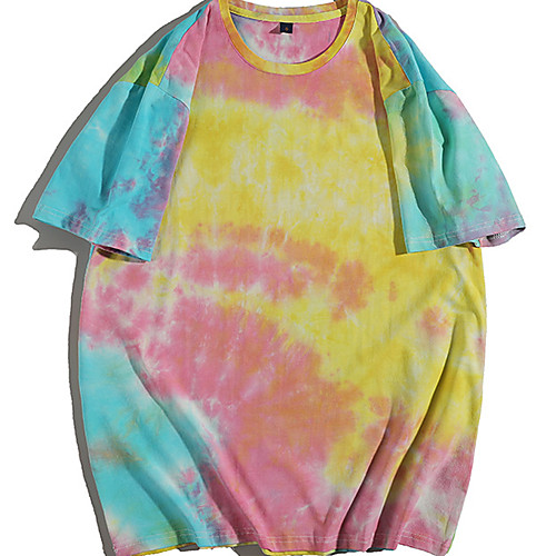 Men's Unisex Tee T shirt Hot Stamping Tie Dye Graphic Prints Plus Size Short Sleeve Casual Tops 100% Cotton Basic Vintage Designer Big and Tall A B C
Men's Unisex Tee T shirt Hot Stamping Tie Dye Graphic Prints Plus Size Short Sleeve Casual Tops 100% Cotton Basic Vintage Designer Big and Tall A B C