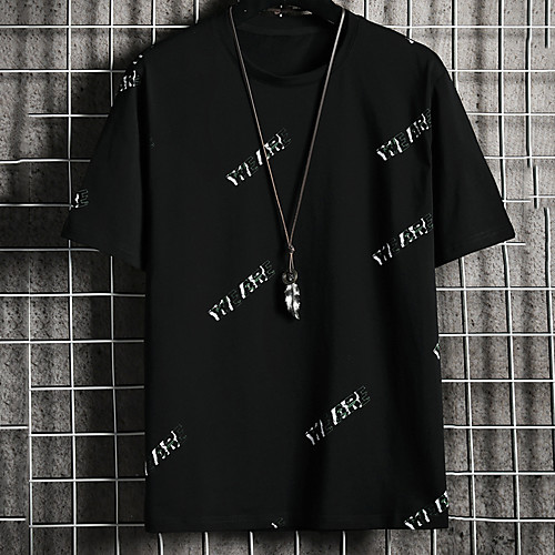 Men's Unisex Tee T shirt Hot Stamping Graphic Prints Letter Plus Size Print Short Sleeve Casual Tops Cotton Basic Fashion Designer Big and Tall White Black Dark Gray
Men's Unisex Tee T shirt Hot Stamping Graphic Prints Letter Plus Size Print Short Sleeve Casual Tops Cotton Basic Fashion Designer Big and Tall White Black Dark Gray