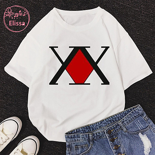 Inspired by Hunter X Hunter Cosplay Cosplay Costume T-shirt Polyester / Cotton Blend Print T-shirt For Women's / Men's
Inspired by Hunter X Hunter Cosplay Cosplay Costume T-shirt Polyester / Cotton Blend Print T-shirt For Women's / Men's