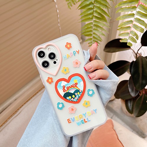 Phone Case For Apple Back Cover iPhone 12 Pro Max 11 SE 2020 X XR XS Max 8 7 Shockproof Dustproof Cartoon Flower TPU
Phone Case For Apple Back Cover iPhone 12 Pro Max 11 SE 2020 X XR XS Max 8 7 Shockproof Dustproof Cartoon Flower TPU