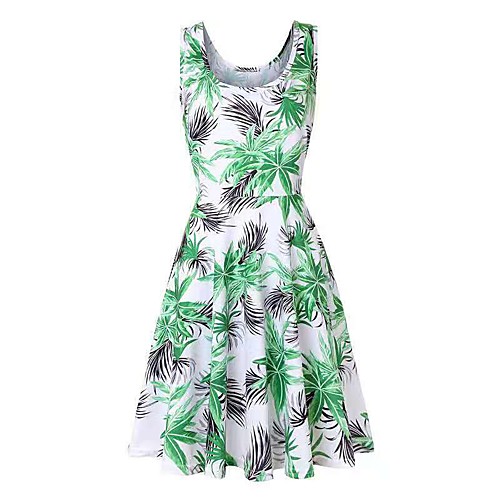 Women's A Line Dress Short Mini Dress Palm green Big red flower on white Dandelion Big Rose Blue Pink Flower Dark blue red floral Green Lily Yellow Chrysanthemum Sleeveless Pattern Summer Casual
Women's A Line Dress Short Mini Dress Palm green Big red flower on white Dandelion Big Rose Blue Pink Flower Dark blue red floral Green Lily Yellow Chrysanthemum Sleeveless Pattern Summer Casual