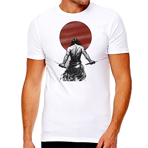 Men's Unisex Tee T shirt Hot Stamping Graphic Prints Human Plus Size Print Short Sleeve Casual Tops Cotton Basic Designer Big and Tall White
Men's Unisex Tee T shirt Hot Stamping Graphic Prints Human Plus Size Print Short Sleeve Casual Tops Cotton Basic Designer Big and Tall White