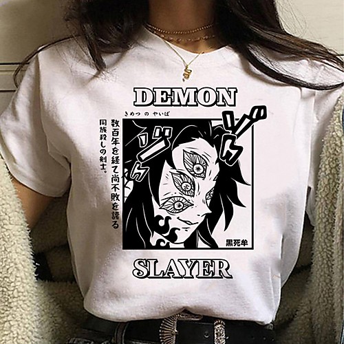 Inspired by Demon Slayer Cosplay Anime Cartoon Polyester / Cotton Blend Print Harajuku Graphic Kawaii T-shirt For Women's / Men's
Inspired by Demon Slayer Cosplay Anime Cartoon Polyester / Cotton Blend Print Harajuku Graphic Kawaii T-shirt For Women's / Men's
