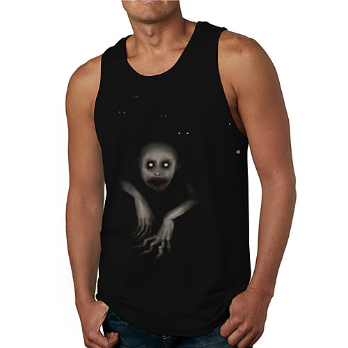 Men's Tank Top Undershirt Shirt 3D Print Graphic Prints Ghost Print Sleeveless Daily Tops Casual Designer Big and Tall Round Neck Black / Summer
Men's Tank Top Undershirt Shirt 3D Print Graphic Prints Ghost Print Sleeveless Daily Tops Casual Designer Big and Tall Round Neck Black / Summer