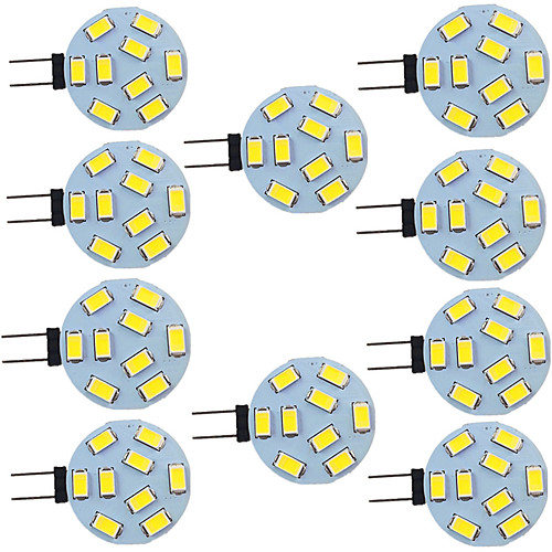 LED Bi-pin Lights 2pcs 2 W 200 lm G4 6 LED Beads SMD 5730 Warm White Natural White White 9-30 V
LED Bi-pin Lights 2pcs 2 W 200 lm G4 6 LED Beads SMD 5730 Warm White Natural White White 9-30 V