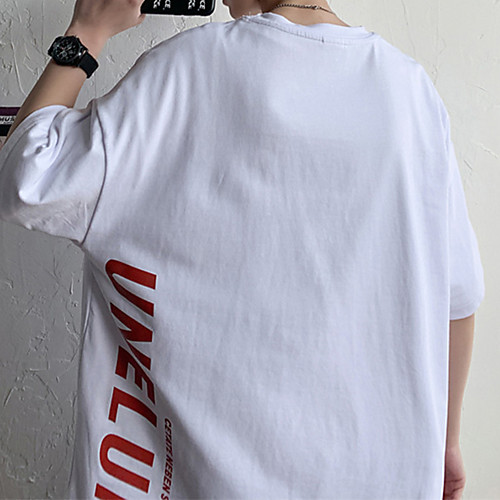 Men's Unisex Tee T shirt Hot Stamping Graphic Prints Letter Plus Size Print Short Sleeve Casual Tops Cotton Basic Fashion Designer Big and Tall White Black
Men's Unisex Tee T shirt Hot Stamping Graphic Prints Letter Plus Size Print Short Sleeve Casual Tops Cotton Basic Fashion Designer Big and Tall White Black