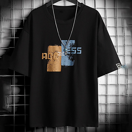 Men's Unisex Tee T shirt Hot Stamping Graphic Prints Letter Plus Size Print Short Sleeve Casual Tops Cotton Basic Fashion Designer Big and Tall White Black Khaki
Men's Unisex Tee T shirt Hot Stamping Graphic Prints Letter Plus Size Print Short Sleeve Casual Tops Cotton Basic Fashion Designer Big and Tall White Black Khaki