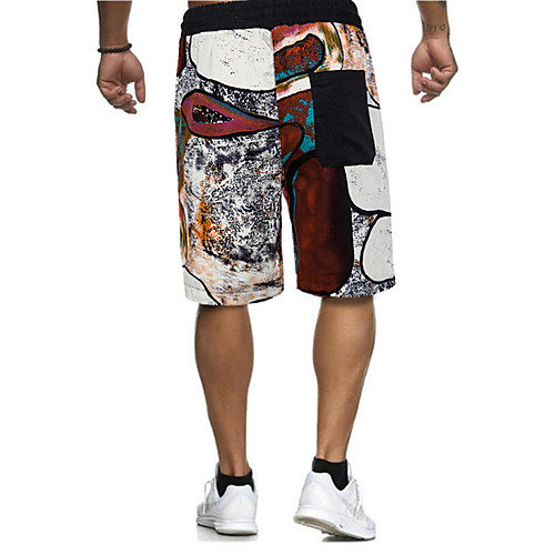 Men's Casual Cotton Loose Casual Daily Shorts Bermuda shorts Pants Color Block Knee Length Blue / Summer / Drawstring
Men's Casual Cotton Loose Casual Daily Shorts Bermuda shorts Pants Color Block Knee Length Blue / Summer / Drawstring