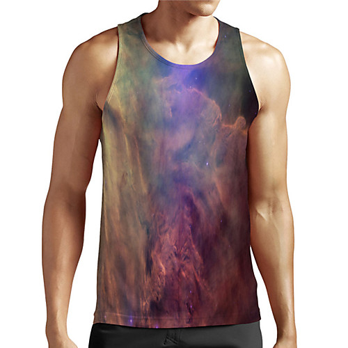 Men's Unisex Tank Top Undershirt 3D Print Galaxy Graphic Prints Plus Size Print Sleeveless Casual Tops Basic Designer Big and Tall Purple
Men's Unisex Tank Top Undershirt 3D Print Galaxy Graphic Prints Plus Size Print Sleeveless Casual Tops Basic Designer Big and Tall Purple